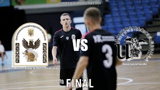 UA  IvanoFrankivsk College of PE vs University of Seville  FINAL  EUG 2024 [upl. by Idleman]