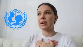 Millie Bobby Brown speaks to 3 inspiring young activists on World Children’s Day  UNICEF [upl. by Rovelli675]