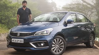 2018 Maruti Ciaz Facelift Review  Comfortable Not Dynamic  Faisal Khan [upl. by Eusoj]