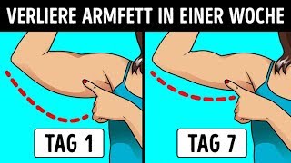 Wie man Fett an den Armen verliert  Schluss mit schlaffen Armen in nur 7 Tagen [upl. by Mittel]