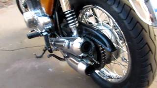 Honda cb 750 four K0  K1 sound HM 300 [upl. by Bartolomeo]