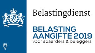 Belastingaangifte over 2019 [upl. by Ferrigno]