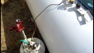 How To Transfer Propane Gas From One Tank To Another [upl. by Yanat]