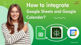 How to integrate Google Sheets and Google Calendar  GETCREATEUPDATE Google Calendar and Sheets [upl. by Cnut745]