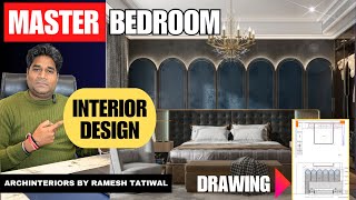 Luxury Master Bedroom Interior Design Drawing  Bedroom Design Ideasinterioriosisbynihara7525 [upl. by Legin334]