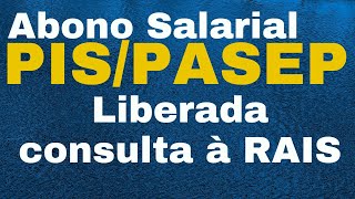 CALENDÁRIO PIS 2024  CONSULTA RAIS LIBERADA  QUANDO VAI PAGAR [upl. by Klute]