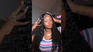 CURLY WIG  LOCS 🎀 Upretty Hair ❄️ amiyanushen wigreview gluelesswigs lacefront [upl. by Judie673]