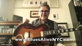 Charlie Apicella interview Blues Alive pt 1 of 2 [upl. by Felicdad322]