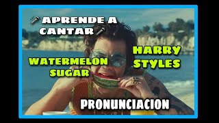 Harry Styles  Watermelon Sugar  Pronunciacion PP [upl. by Retepnhoj740]