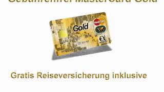 MasterCard Gold gebührenfrei beantragen [upl. by Verina671]