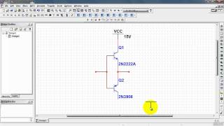 NI Multisim VCC and VEE power supplies [upl. by Stuckey]