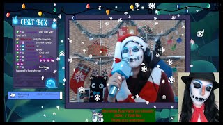 Snowman Face Paint and Caroling Stream [upl. by Araek]