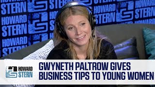 Gwyneth Paltrow Gives Business Tips to Young Women 2018 [upl. by Buhler549]