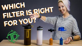 Water Bottles That Filter AND Purify  Grayl vs Epic Water Filters vs RapidPure [upl. by Nossyla]