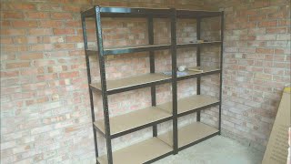 How To Assemble Metal Shelving [upl. by Hakvir]