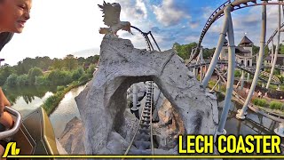 Lech Coaster  Legendia OffRide  Front Row HorizonLock POV [upl. by Amargo]