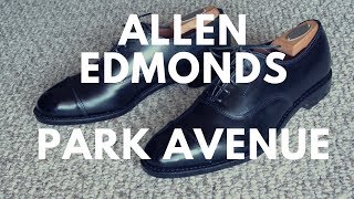 Shine On Allen Edmonds Park Avenue Shoes [upl. by Willman198]