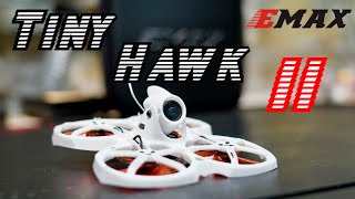 Emax Tinyhawk II Review Setup amp Bind Best tiny whoop micro drone for beginnersindoor flying [upl. by Aneeram]