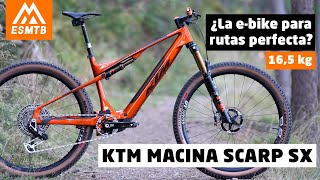 KTM Macina Scarp SX así es su ebike más ligera [upl. by Alue]