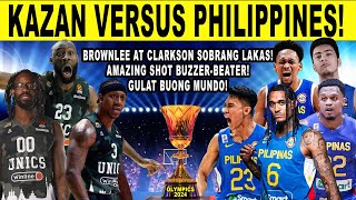 GILAS PILIPINAS vs KAZAN  Unstoppable Brownlee at Clarkson 2k Simulation Game [upl. by Woodcock437]