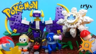 Lego Pokemon Sun and Moon Starters and Legendaries [upl. by Tay]