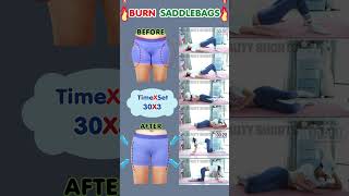 BURN SADDLEBAGS WORKOUT FOR WOMEN [upl. by Tirza]