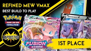 1st Place Mew VMAX Deck DOMINATES The Format Best Way To Play Mew Pokemon TCG [upl. by Nemhauser681]