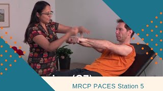 MRCP PACES Station 3 Neurology section upper limb examination [upl. by Nikos]