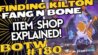 BotW180 Finding Kilton Made Easy  Getting Fang amp Bone Items Explained [upl. by Lochner]