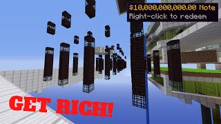 ULTIMATE WAYS TO MAKE MONEY ON SKYBLOCK  HoaxMc [upl. by Jutta]