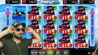 PENGUIN STYLE  SUPER BONUS   100₾ და 200₾ ბეთზე ბონუსები [upl. by Skyla]