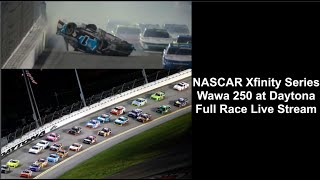 NASCAR Xfinity Series Wawa 250 at Daytona Live Commentary [upl. by Atelahs763]