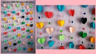 how to make easy paper wall hanging [upl. by Buerger]