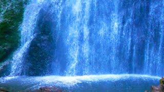 Peaceful Waterfall Sound White Noise for Relaxation Studying Focus or Sleep [upl. by Llerraf87]