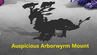 Auspicious Arborwyrm Mount  WoW Dragonflight 102 [upl. by Ivanah]