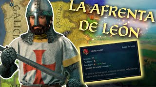 LA AFRENTA DE LEÓN  Crusader Kings 3 Roads to Power  EP 2 [upl. by Gaal]