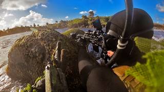 Terrifying Moments at Airsoft Game in Puerto Rico [upl. by Hairim483]