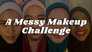 A very messy Make Up Challenge vid from 2 years ago [upl. by Culley]