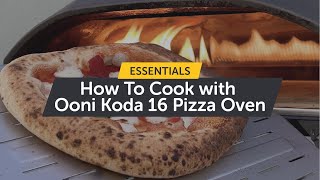 How To Cook With Ooni Koda 16 Pizza Oven  Essentials [upl. by Jemima240]