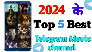 Top 5 best telegram movie Channel 2024 Telegram top 5 movie and web series channel Telegram Movie [upl. by Samalla]