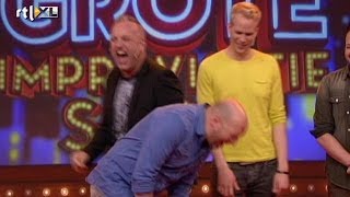 Ik ga vreemd met mijn linkerhand  DE GROTE IMPROVISATIESHOW [upl. by Anivad]