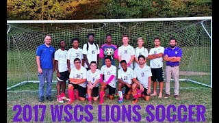 Winston Salem Christian Lions vs Triad Math amp Science Academy  Soccer  10032017  GAME 12 [upl. by Ytram]