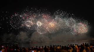 Qatar National Day Fireworks 2017 العاب نارية يوم الوطني [upl. by Tempa]