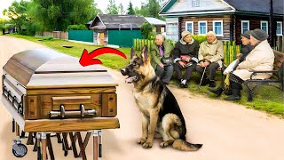 This Sad Dog Attended His Owner’s Funeral but What He Did Next Will Leave You in Tears [upl. by Yxel856]