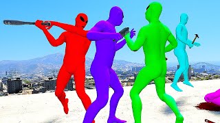 Alien Wars  GTA 5 NPC Wars 109 [upl. by Einnalem933]