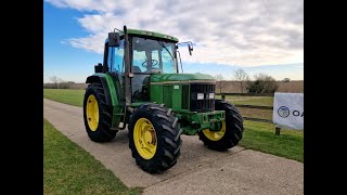 1993 John Deere 6300 4WD classic tractor 22567 [upl. by Llevrac905]