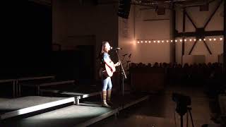 Macey Sings quotSweet Girlquot an original at Talent Show [upl. by Myke881]