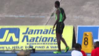 200M Men Finals Jamaica Natl Senior Trials 2015 [upl. by Asilat]