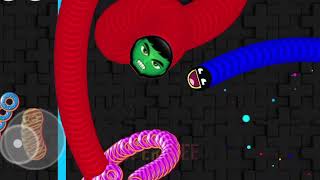 Cacing Terbesar Superhero America Ninja  Worms Zone Slither Snake Game io 96591 [upl. by Etnuahs759]