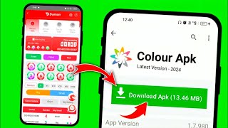 colour trading app download kaise karen  colour prediction game download link  colour trading app [upl. by Ayanal]